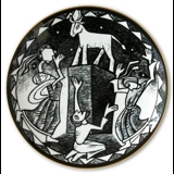 2000 Rørstrand plate in the series The ten commandments