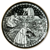 2002 Rørstrand plate in the series The ten commandments