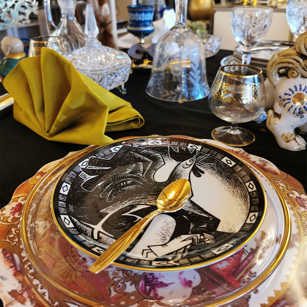 2007 Rørstrand platte i serie De 10 bud