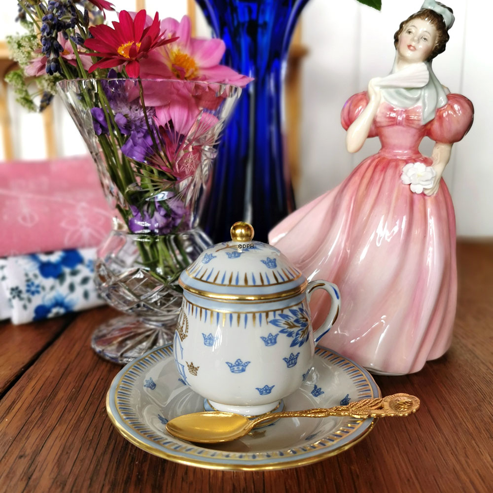 1988 Rørstrand Creme kop, Carl XVI Gustaf