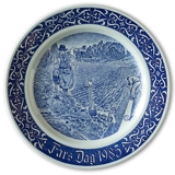 1985 Rorstrand Father's Day plate