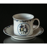 Swedish Regional Costumes Coffee Cup No. 3 Dalsland