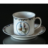 Swedish Regional Costumes Coffee Cup No. 4 Gotland