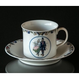 Swedish Regional Costumes Coffee Cup No. 7 Halland