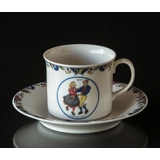 Swedish Regional Costumes Coffee Cup No. 9 Hälsingland