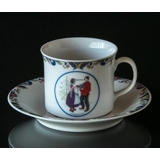 Swedish Regional Costumes Coffee Cup No. 12 Norrbotten