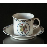 Swedish Regional Costumes Coffee Cup No. 13 Närke