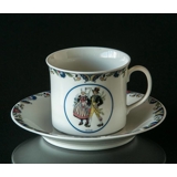 Swedish Regional Costumes Coffee Cup No. 14 Skåne