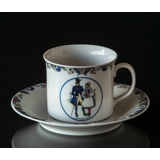 Swedish Regional Costumes Coffee Cup No. 19 Västmanland