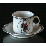 Swedish Regional Costumes Coffee Cup No. 24 Västergötland