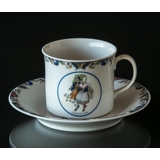 Swedish Regional Costumes Coffee Cup No. 25 Östergötland