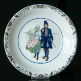 Swedish Regional Costumes Side Dish No. 7 Halland