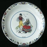 Swedish Regional Costumes Side Dish No. 23 Blekinge