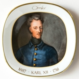 Rörstrand schwedischer Königsteller Karl XII 1697-1718