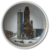 1974 Rosenthal Weihnachtsteller, Berlin Gedächtniskirche