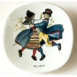 Mini Plate,Swedish Regional Costumes No. 2 Dalarna