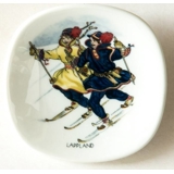 Mini Plate,Swedish Regional Costumes No. 10 Lappland