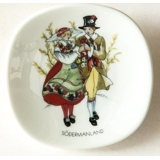 Mini Plate, Swedish Regional Costumes No. 15 Södermanland