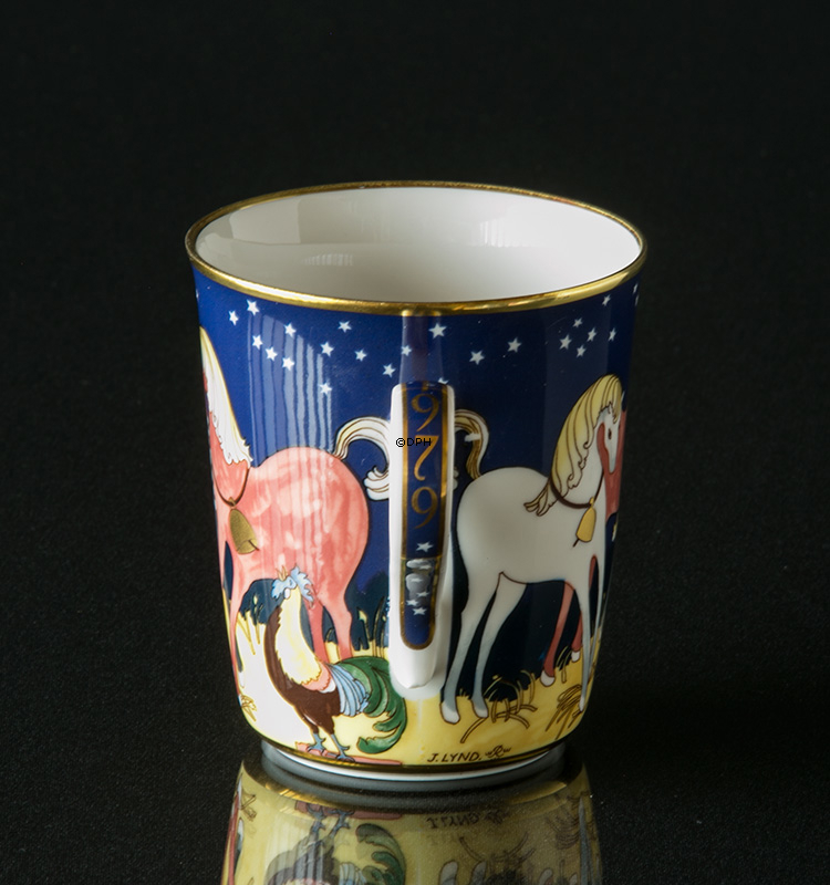 1979 Rørstrand Jul Poesi Krus