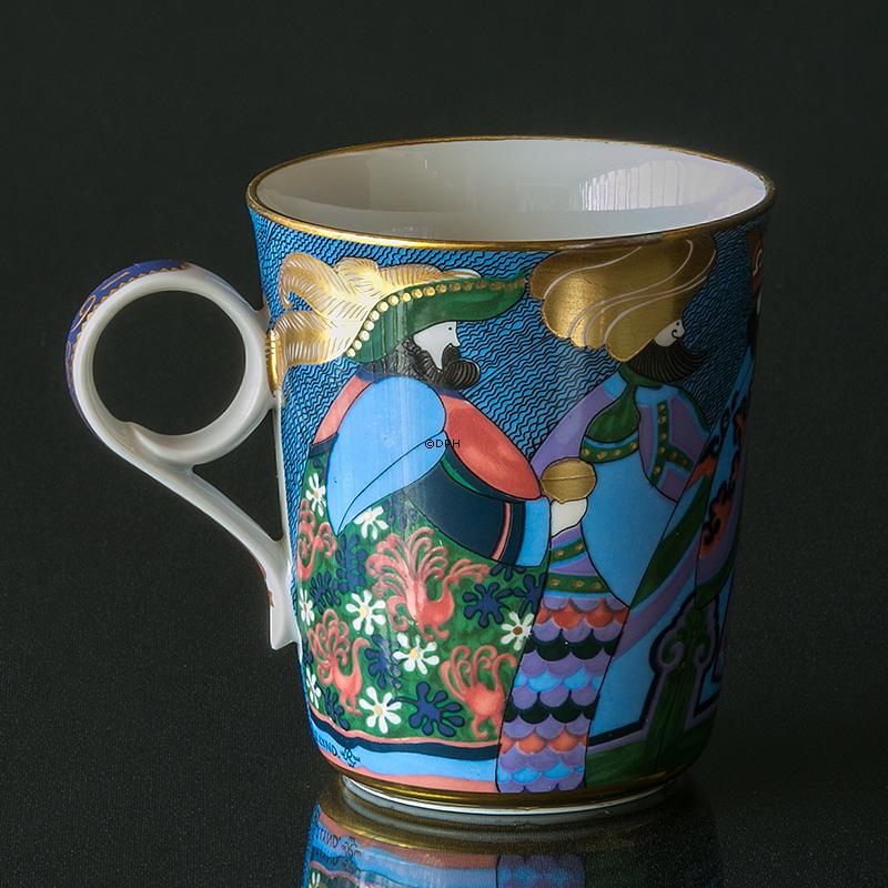 1980 Rørstrand Jul Poesi Krus, Hellige Tre Konger