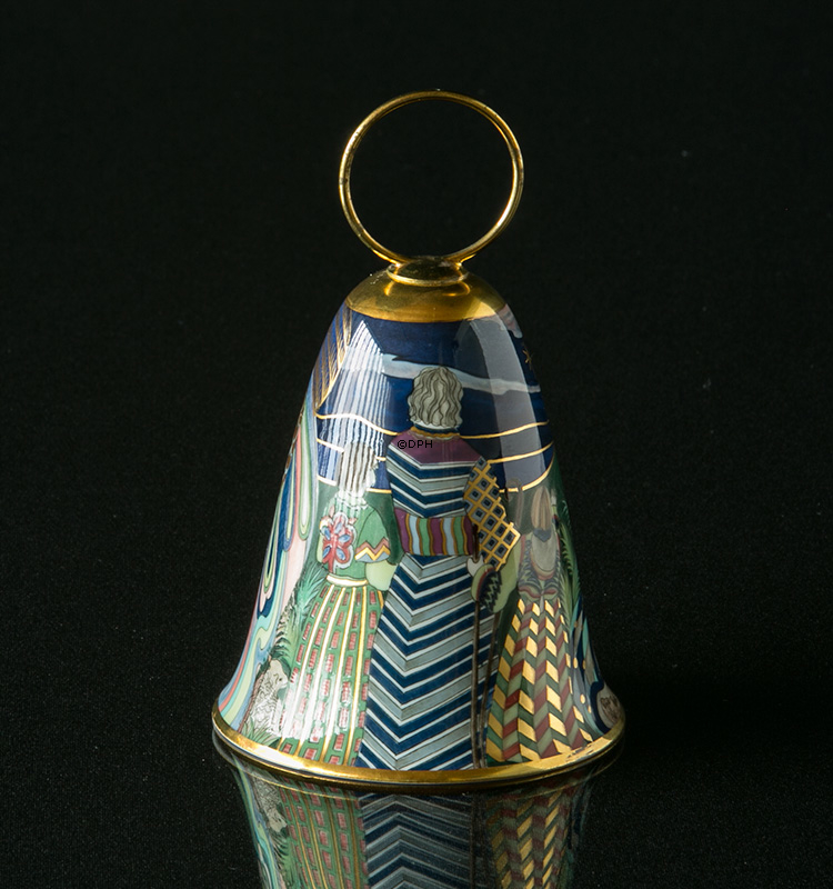 1983 Rørstrand Poesi Juleklokke, Glans over sø og strand