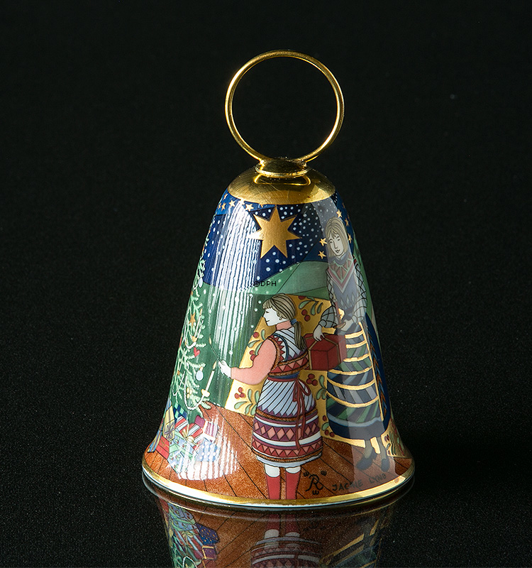 1985 Rørstrand Poesi Juleklokke, Der stråler en stjerne