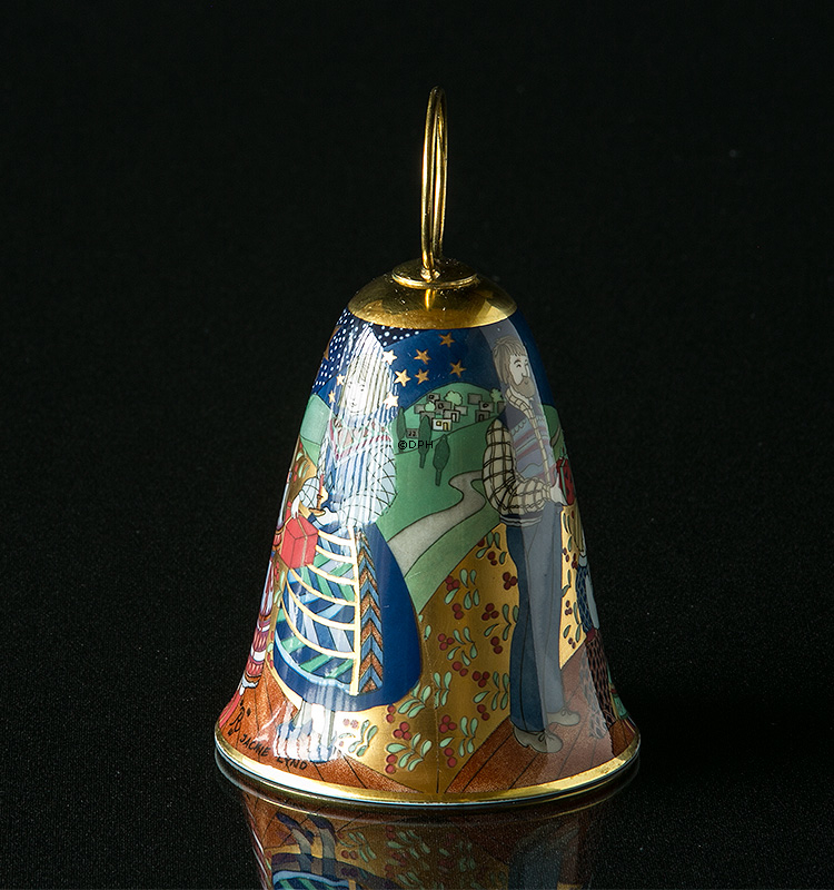 1985 Rørstrand Poesi Juleklokke, Der stråler en stjerne