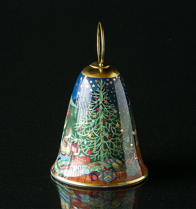 1985 Rørstrand Poesi Juleklokke, Der stråler en stjerne