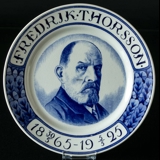 Teller mit "Fredrik Thorsson 1865-1925"