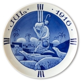 1916 Rorstrand Christmas plate