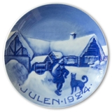 1924 Rørstrand Juleplatte