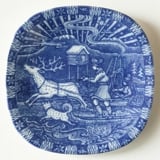 1971 Rorstrand Christmas plate, Nils in Lapland