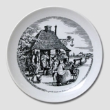 Skibhusvej Association plate 1977