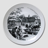 Skibhusvej Association plate 1983