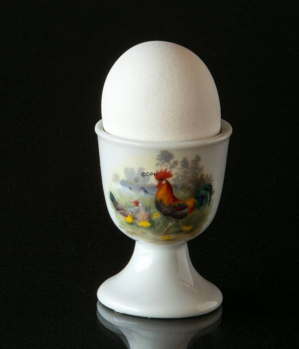 Strömgården æggebæger med høns