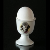 Strömgarden egg cup with dogs head