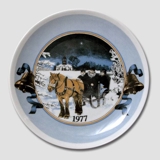 1977 Tettau Christmas plate