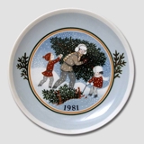 1981 Tettau Christmas plate