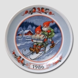 1986 Tettau Christmas plate
