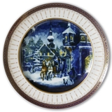 1981 Tettau 10-jährige Weihnachtsjubiläumsteller (1972-1981)