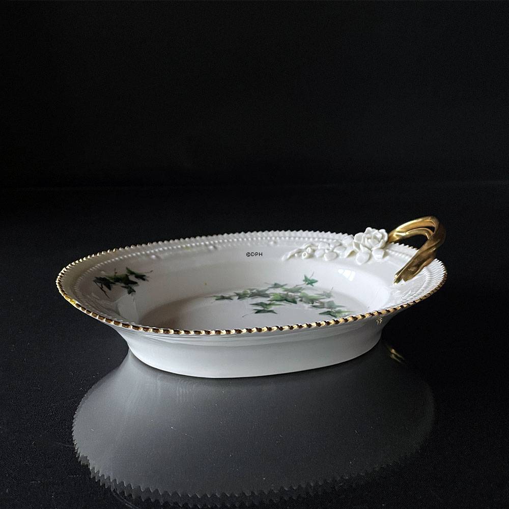 Sjælden skål med Efeu dekoration nr. xx/3541, Royal Copenhagen (skår på kant)