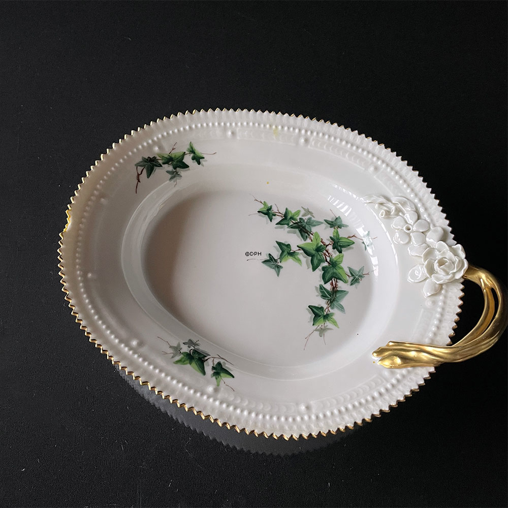 Sjælden skål med Efeu dekoration nr. xx/3541, Royal Copenhagen (skår på kant)