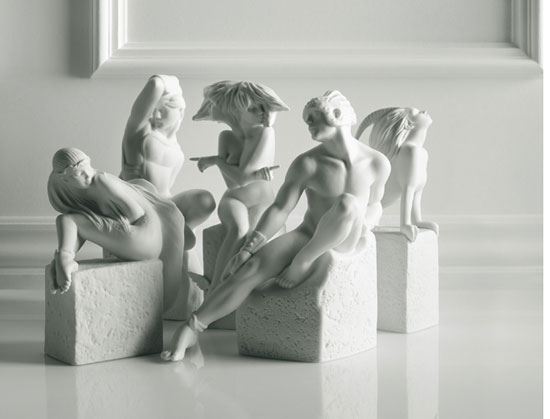 Zodiac Figurines Royal Copenhagen Christel