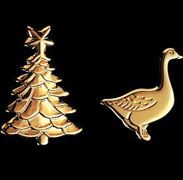 Georg Jensen Christmas Tree candleholders - Christmastree and Goose