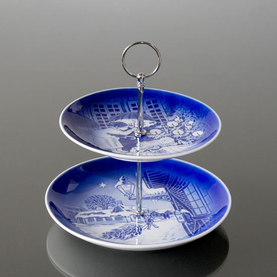 Hans Christian Andersen cake stand in two-layers