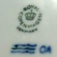 1987-2013... B&G produkter blev stemplet med Royal Copenhagen stempel