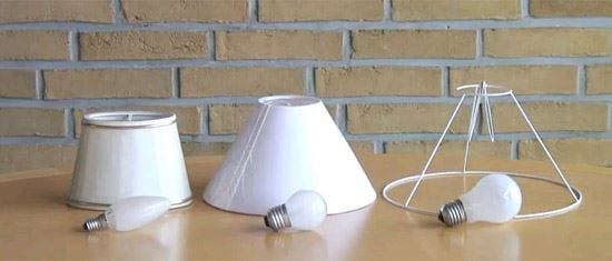 Lampshades and Lamp stands