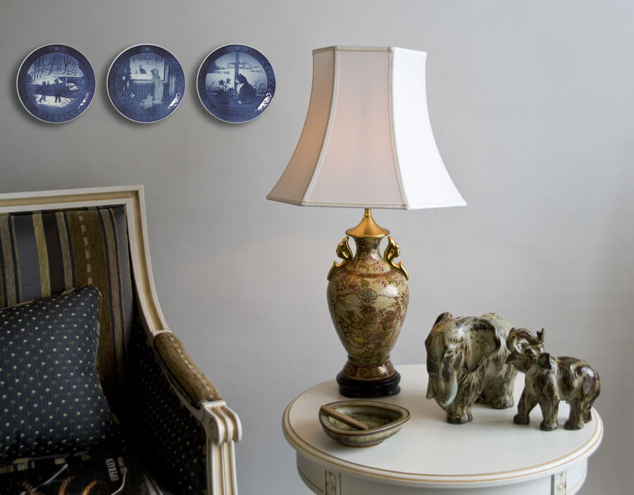 Royal Copenhagen Weihnachtsteller - dänische blaue Weihnachtsteller
