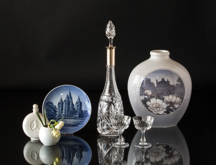 Royal Copenhagen Porcelain Vases