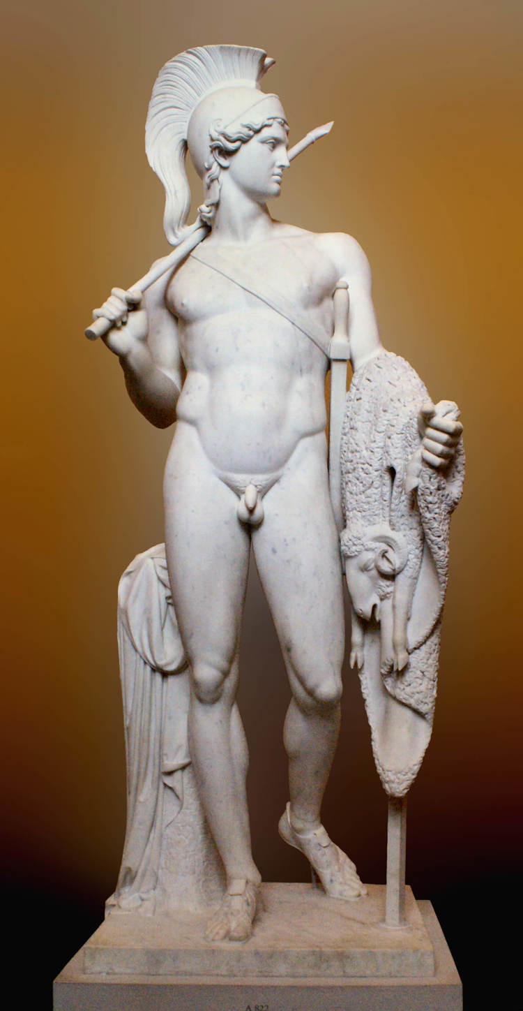 Jason med det gyldne skind af Bertel Thorvaldsen 1803
